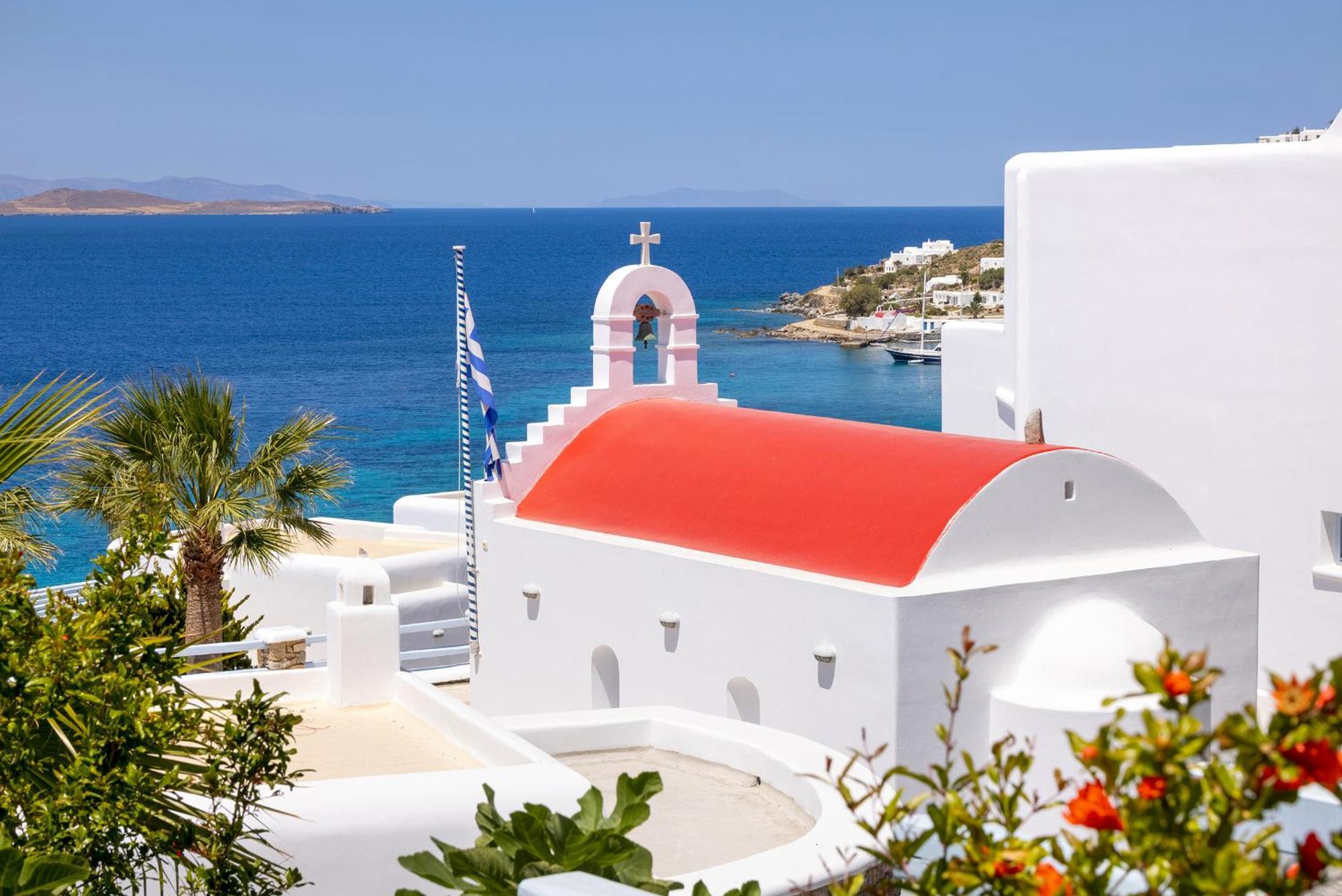圣约翰别墅酒店 Agios Ioannis Diakoftis 外观 照片 The church of Panagia Filotitissa