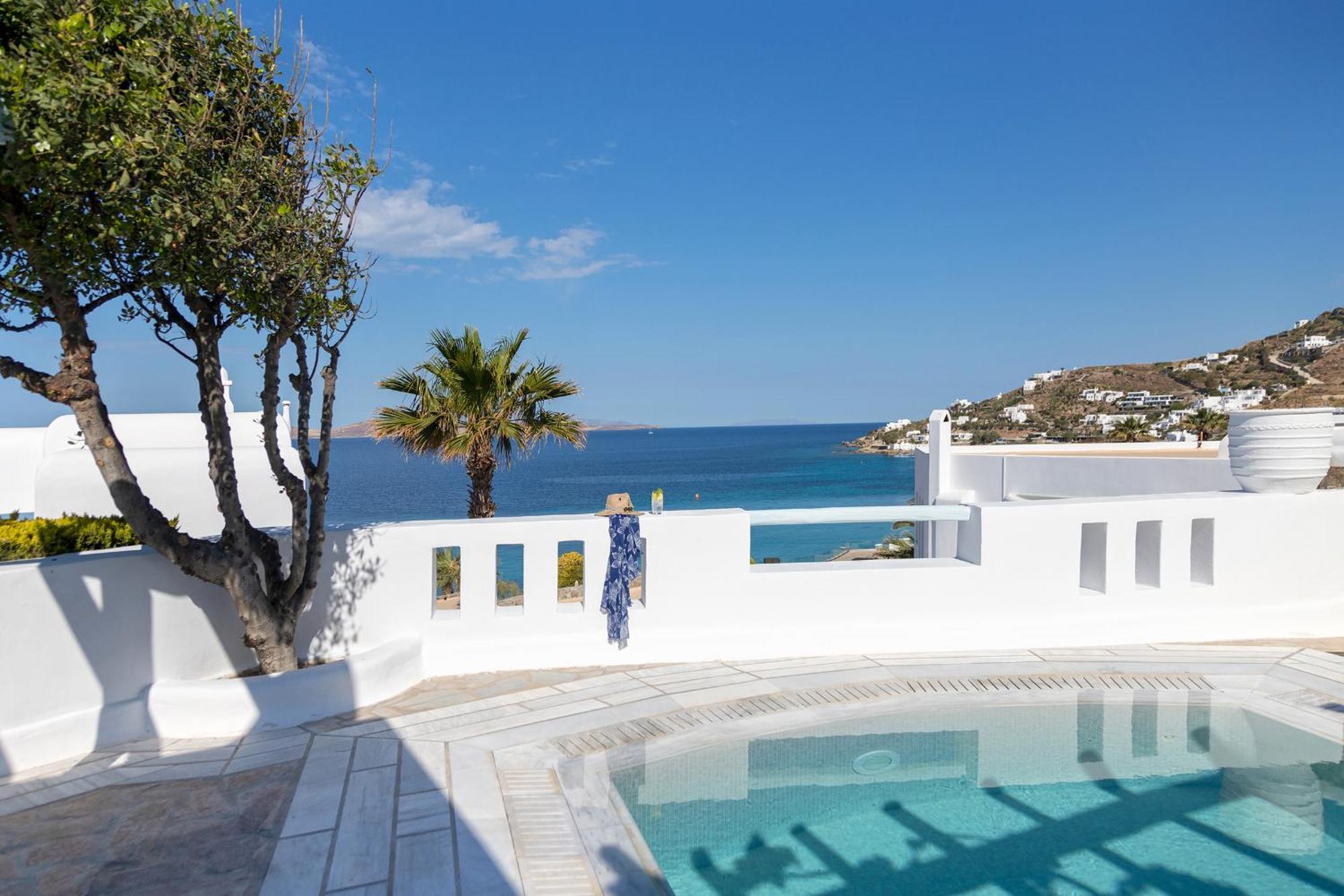 圣约翰别墅酒店 Agios Ioannis Diakoftis 外观 照片 Mykonos