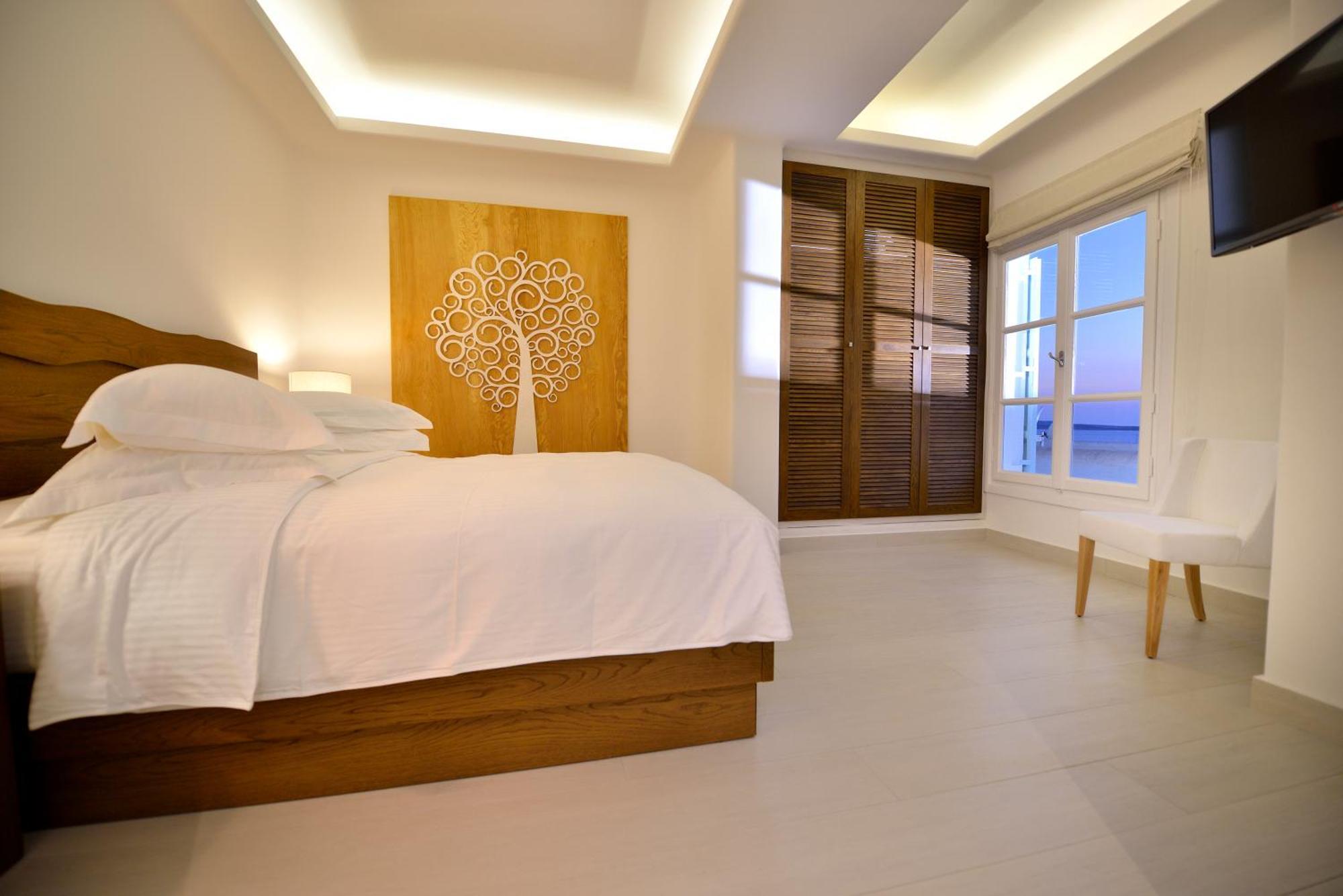 圣约翰别墅酒店 Agios Ioannis Diakoftis 外观 照片 A bedroom at the hotel
