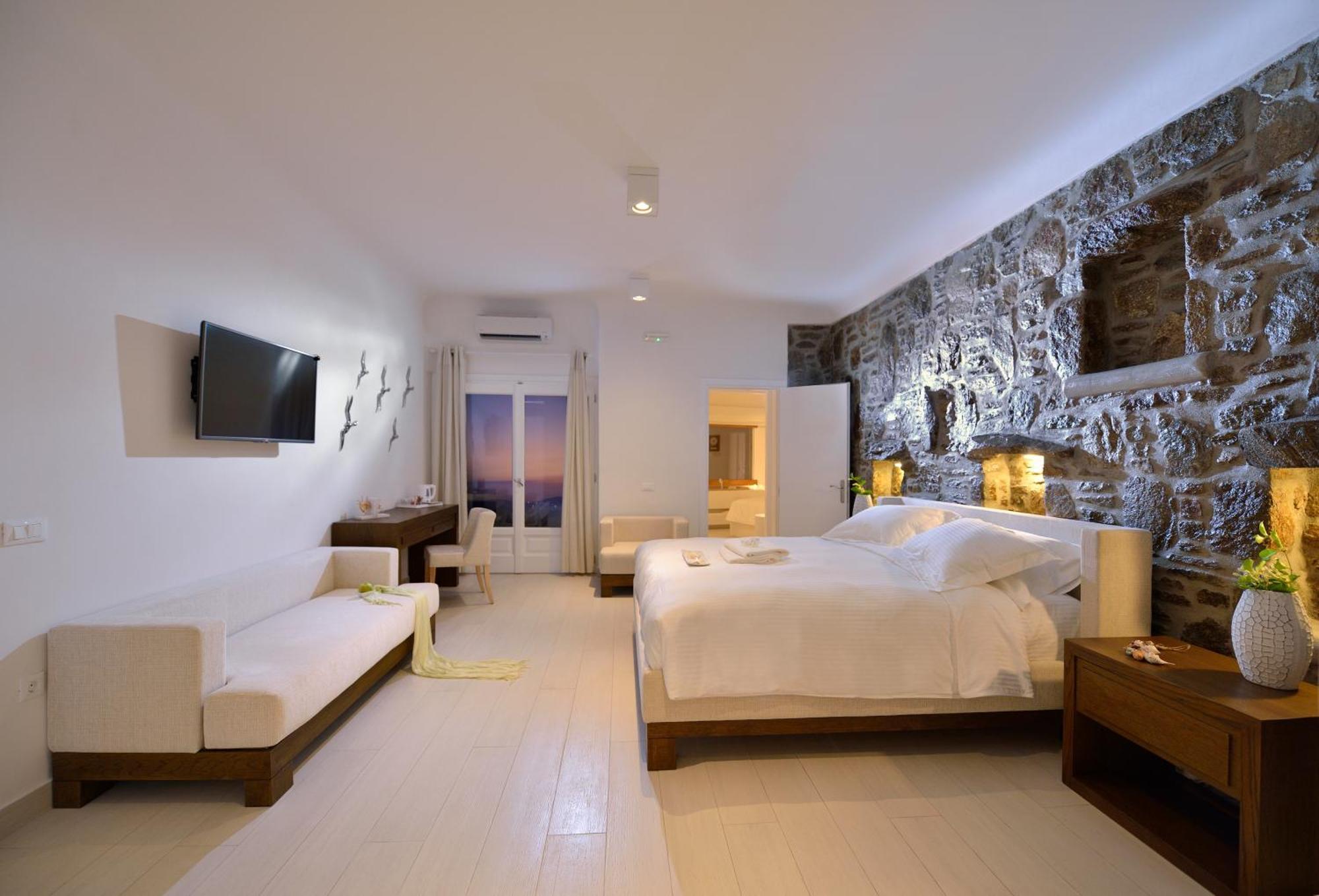 圣约翰别墅酒店 Agios Ioannis Diakoftis 外观 照片 Deluxe room